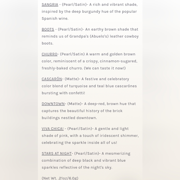 5/75$ CHICA BEAUTY Mini Fiesta Eyeshadow Palette - Picture 5 of 15